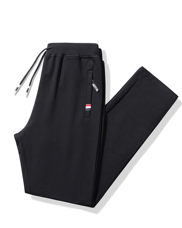 Pantalones deportivos de algodón para hombre, pantalones largos informales de gran tamaño, estilo coreano, para primavera y otoño