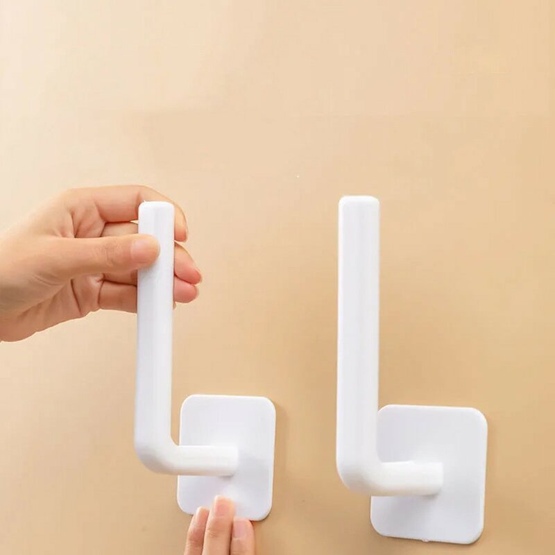 Gancho adesivo cozinha banheiro pegajoso auto-adesivo ganchos de parede ganchos de aço inoxidável chave guarda-chuva de armazenamento de utensílios de cozinha