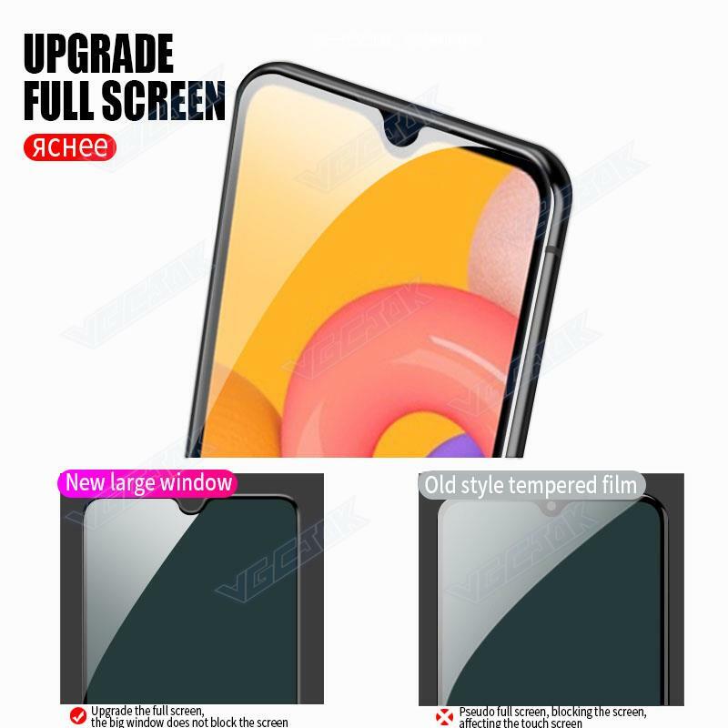 999D Full Cover Tempered Glass For Samsung Galaxy A03 A13 A33 A53 A73 M23 M33 M53 Screen Protector A10 A20 A20E A30 A50 A70 Film