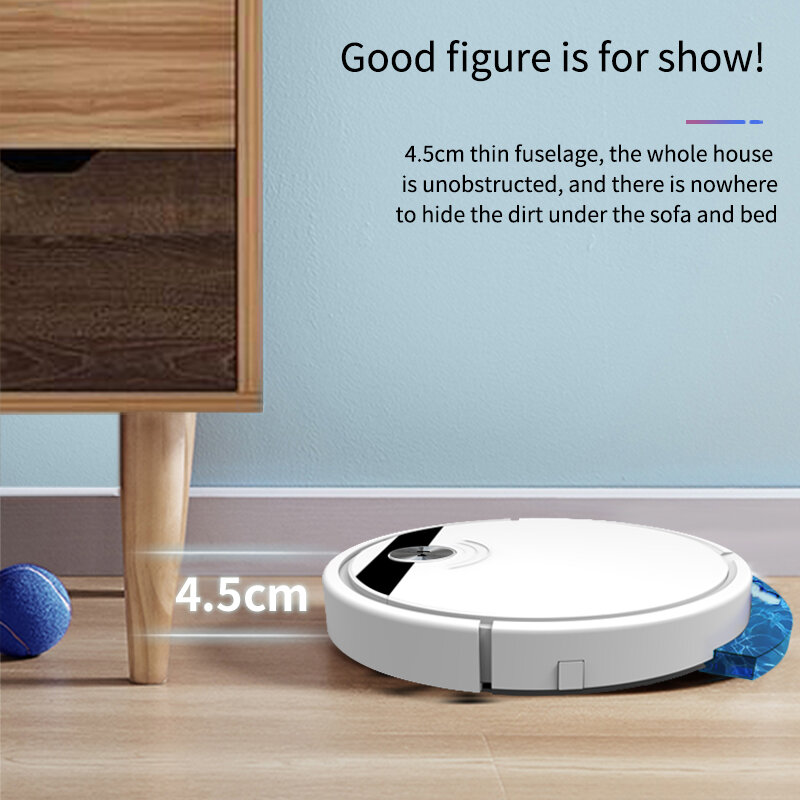 Lmc Roboter Staubsauger für Teppich Smartphones App Steuerung Sweep und Nass wischen Boden & Teppich Staubsauger Heim werkzeuge Schnelle Lieferung erhalten