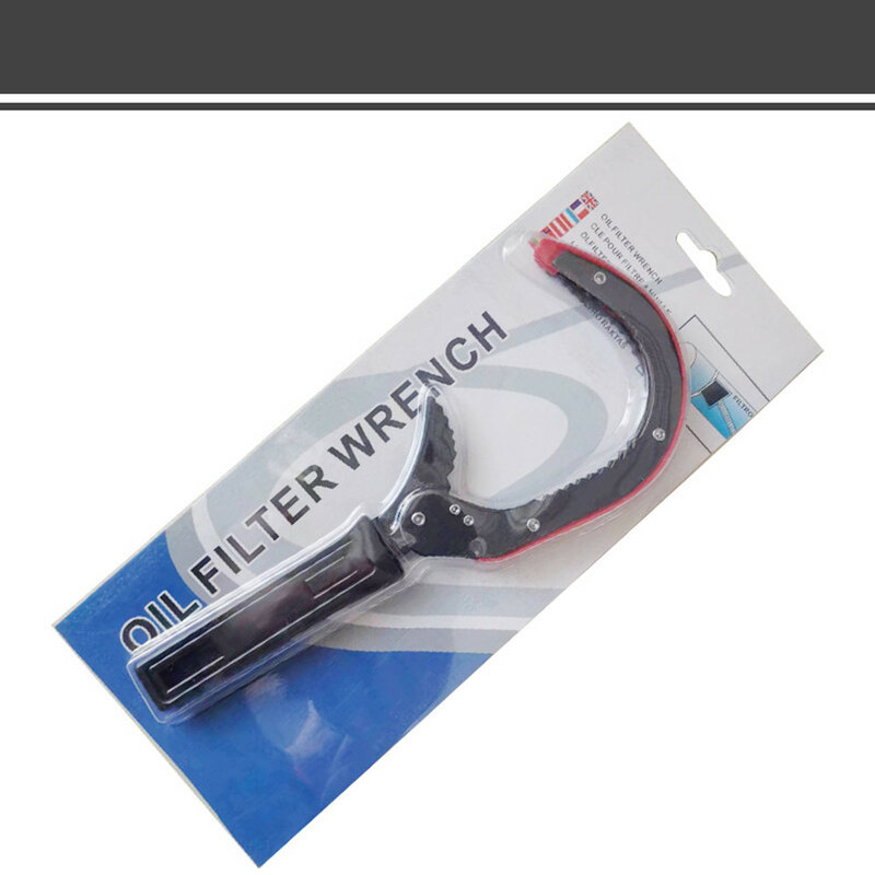 Hook Type 76 - 89mm Range Fuel Filter Wrench, Durable Carbon Steel Oil Filter Wrench
