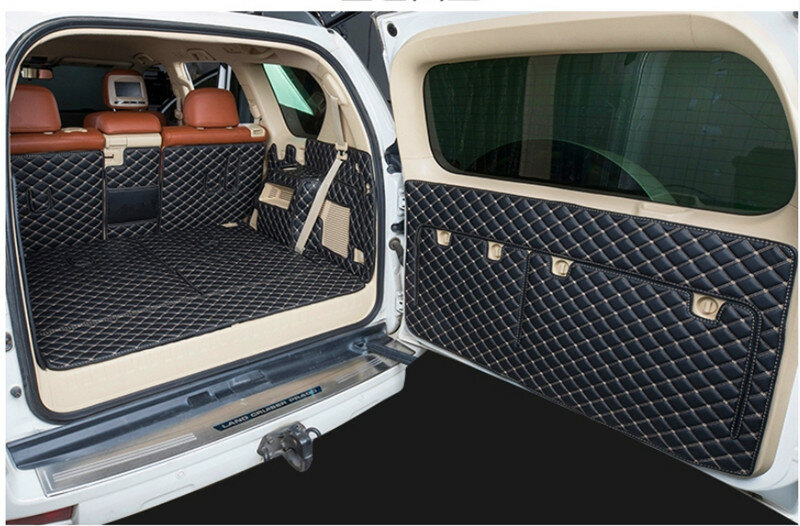 Set completo tappetini per bagagliaio + tappetino per porta posteriore per Lexus GX 460 7 posti 2022-2010 tappetini per bagagliaio impermeabili fodera per carico per GX460 2016