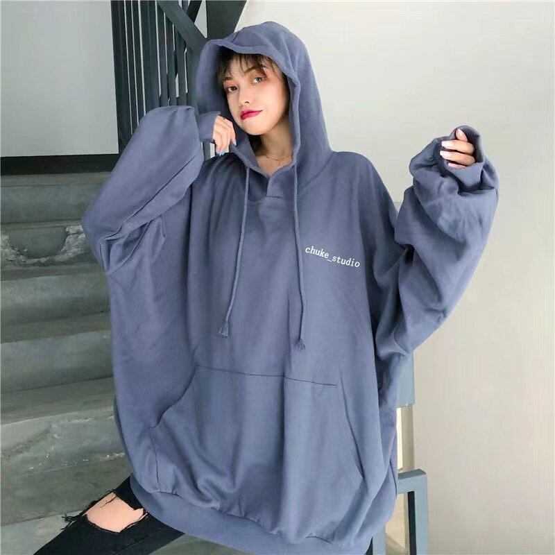 New Women Large Big Add Oversized Plus Size Clothing Autumn Clothes Thin Loose Casual Tee Pullover Hoodie Lady Hoody Fat Tops