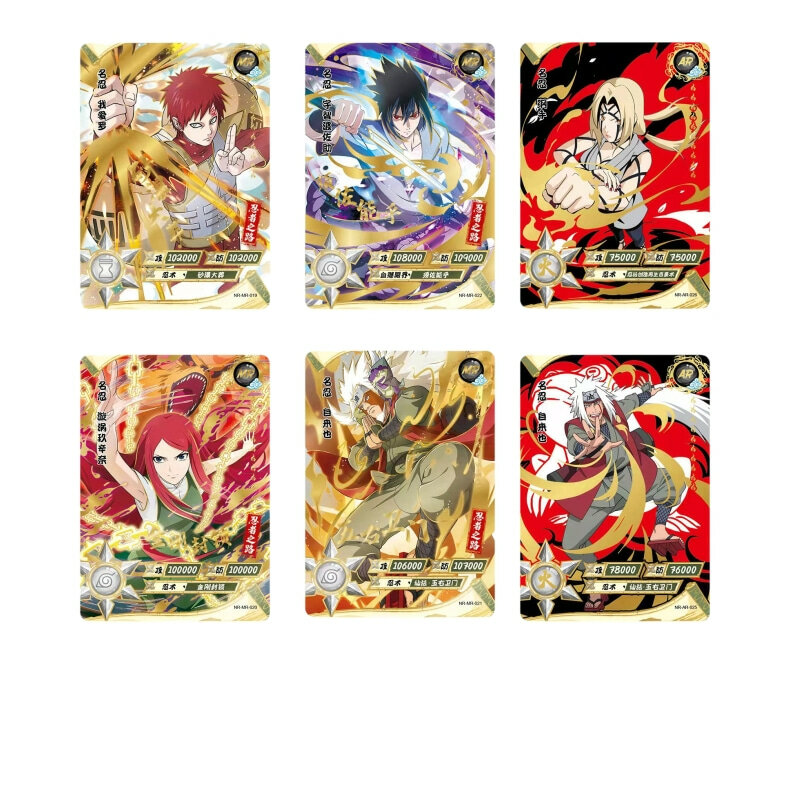 Carte de Collection cadeaux pour enfants, nouvelle Collection, KAYOU Naruto, le chapitre des soldats, un héritage bronzant, Rare
