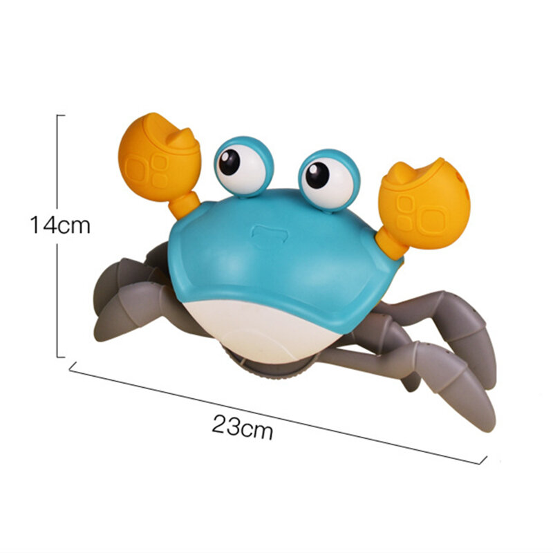 Nowy Cute Cartoon zwierząt krab klasyczne dziecko wody zabawki plażowe pływające ciągnięcie mechaniczna dzieci plaża pływanie kąpiel w basenie zabawki