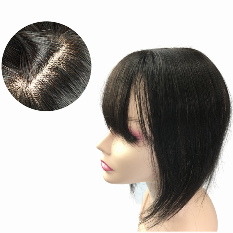 ハローレディビューティー-女性用の人間の髪の毛の詰め物,脱毛用の滑らかなボリュームのある自然な髪,女性用の脱毛