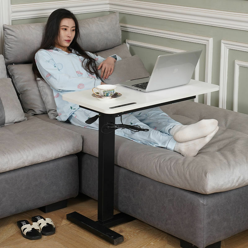 Стол компьютерный Съемный складной, прикроватный столик для ленивых, для кровати, дивана, ноутбука, регулируемый прикроватный столик, столик для ноутбука, столик складной