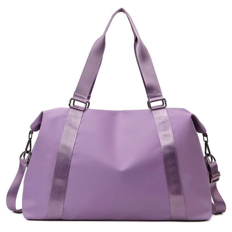 Con Logo Casual Fitness Handbag Dry Wet Separation borsa sportiva ad alta capacità borsa da viaggio multifunzionale impermeabile a 6 colori