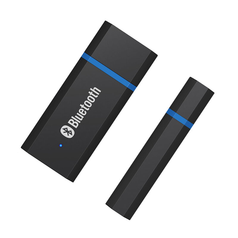 Bluetooth USB odbiornik do samochodu laptopa 3.5mm na USB odbiornik Bluetooth Audio AUX BT muzyka System adapterów USB 5V zasilania