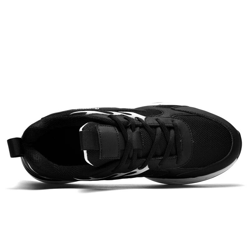 Sneakers Pria Sepatu Pria Fashion Sepatu Kasual Jaring Sepatu Pria Lac-Up Sepatu Ringan Sneakers Jalan Kaki Zapatillas Hombre