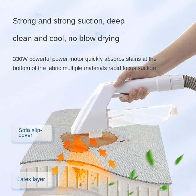 Limpe o aspirador de pó máquina de limpeza de spray integrado sofá máquina de limpeza tapete cortina pano limpo