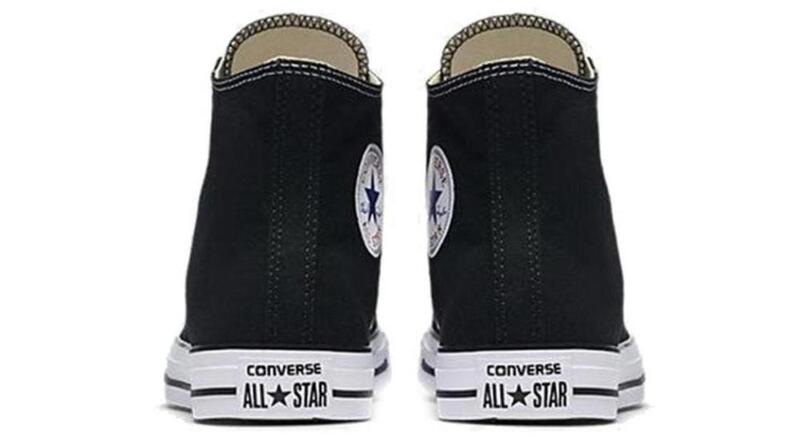 Converse – Chuck Taylor All Star Core Original unisexe, baskets de skateboard, chaussures de loisirs classiques noires hautes en toile