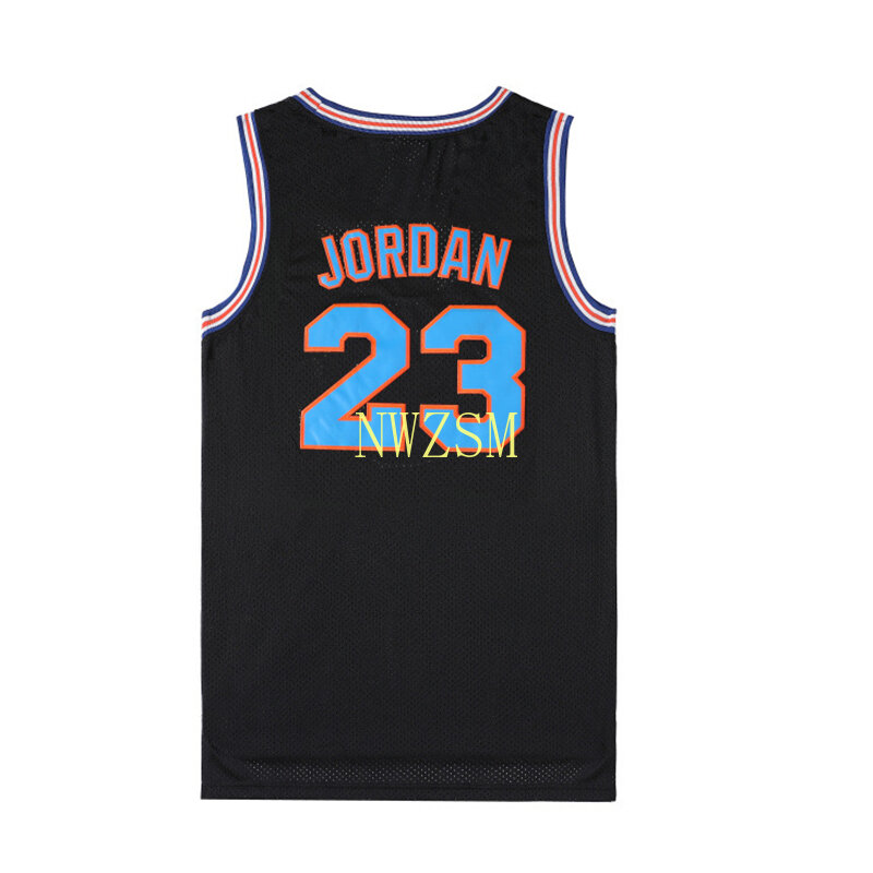 Movie Cosplay Costumes Space-Jam #23 JD #1 BUGS #10 LOLA #22 Murray Bunny Basketball Jersey Stitched Number