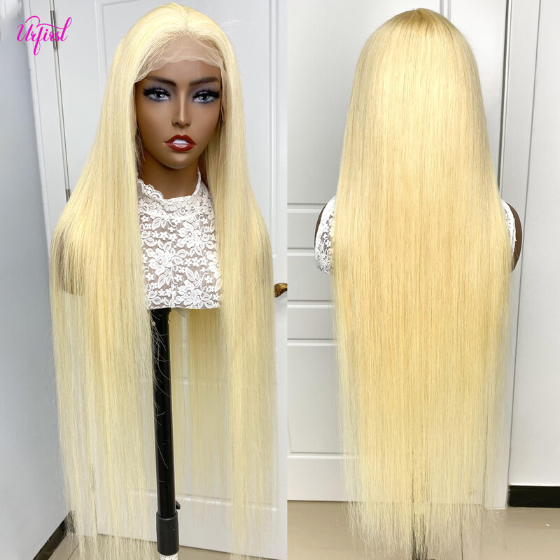 Blonde Full Lace Human Hair Wigs 613 HD Lace Frontal Wig Straight Lace Front Human Hair WIgs For Women Glueless Full Lace Wigs