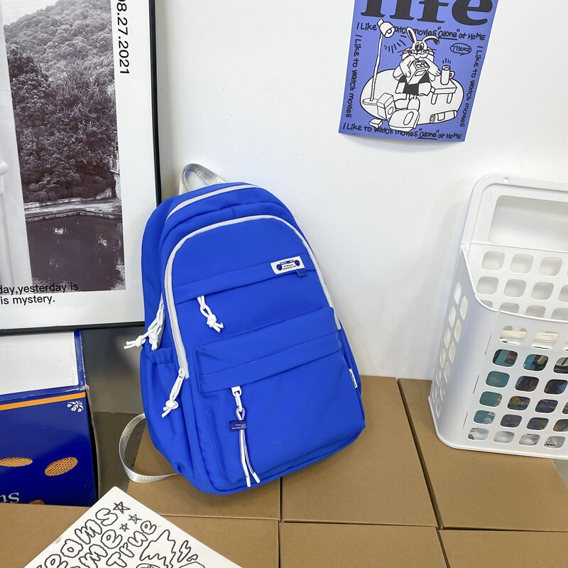 Marca portátil mochila feminina sacos de viagem 2022 multifuncional mochila à prova dwaterproof água náilon mochilas escolares para adolescentes menina