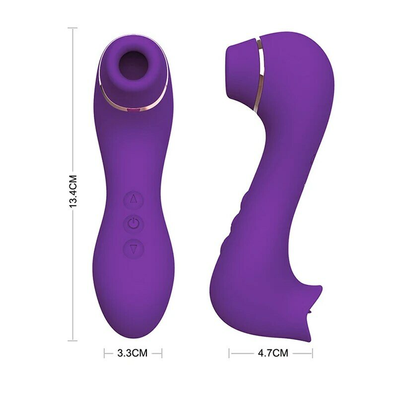 Tongue Lick Sucking Vibrator 10 Speed Licking Vibrating Sex Toys for Women Tongue Nipple Clitoral Stimulator Female Masturbation