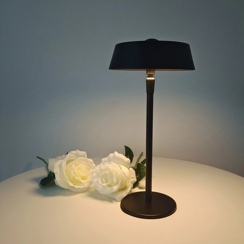 Lámpara LED de mesa con Sensor táctil para restaurante, recargable por USB Luz Nocturna, portátil, inalámbrica, para lectura de café y restaurante