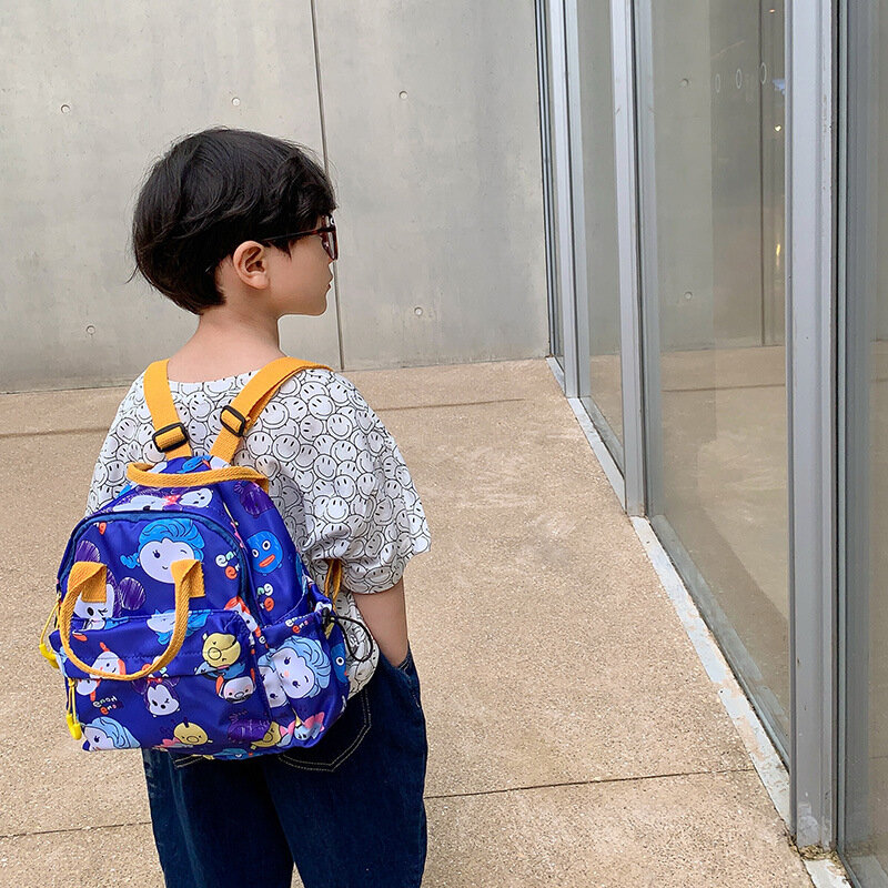 ديزني جديد للأطفال على ظهره الفتيان والفتيات الكرتون لطيف ميكي ماوس ميني حقيبة مدرسية للأطفال حقيبة ظهر عادية للأطفال