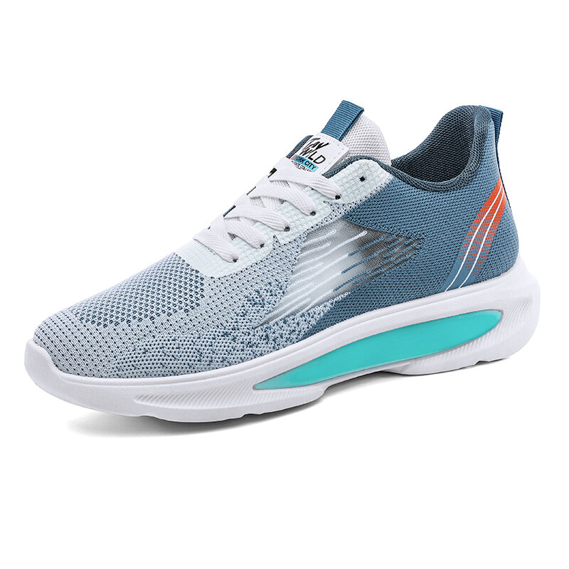 รองเท้าวิ่งใหม่ Breathable ตาข่ายผู้ชายกีฬากลางแจ้งรองเท้า Unisex รองเท้าผ้าใบ Lace-Up 2022ออกแบบรองเท้าผู้...