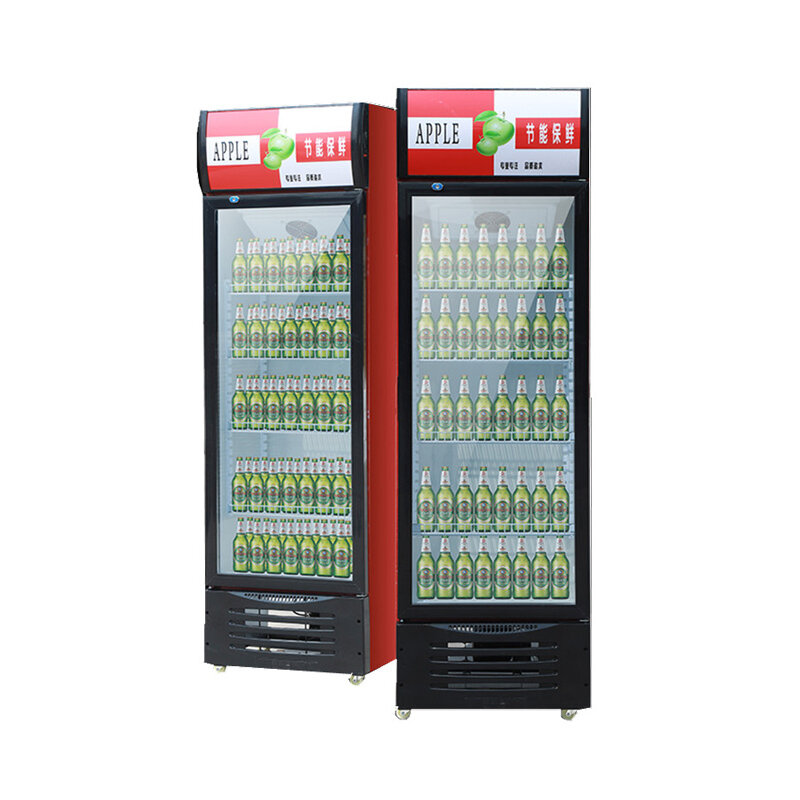 Factory outlet drink refrigerator/fridge showcase/supermarket display freezer refrigerator