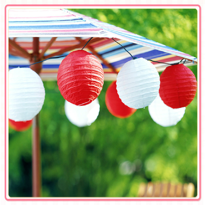 4 인치 중국어 등불 라운드 종이 웨딩 생일 휴일 파티 장식 선물 공예 DIY 걸이 용품 정원 샹들리에