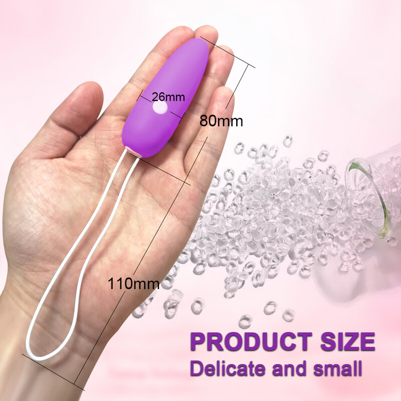 Mini vibrador de bala inalámbrico con Bluetooth para mujer, estimulador de clítoris femenino, huevo vibrador del amor remoto, juguete sexual para parejas