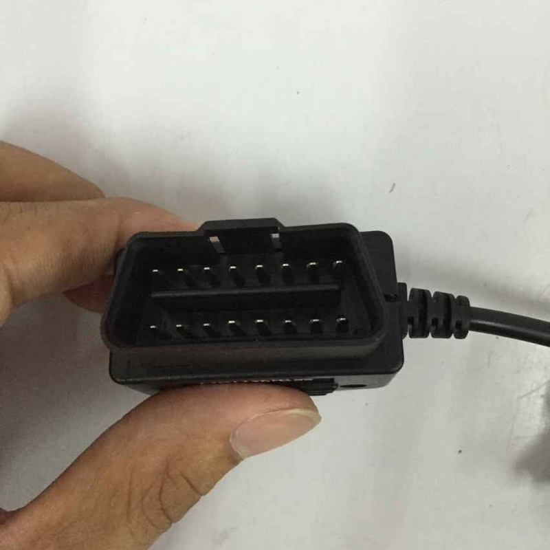 12V/36V a 5V/2A registratore di guida per auto Kit di cavi rigidi Micro USB testa destra/testa dritta OBD cavo Step-Down DVR GPS 3.5m