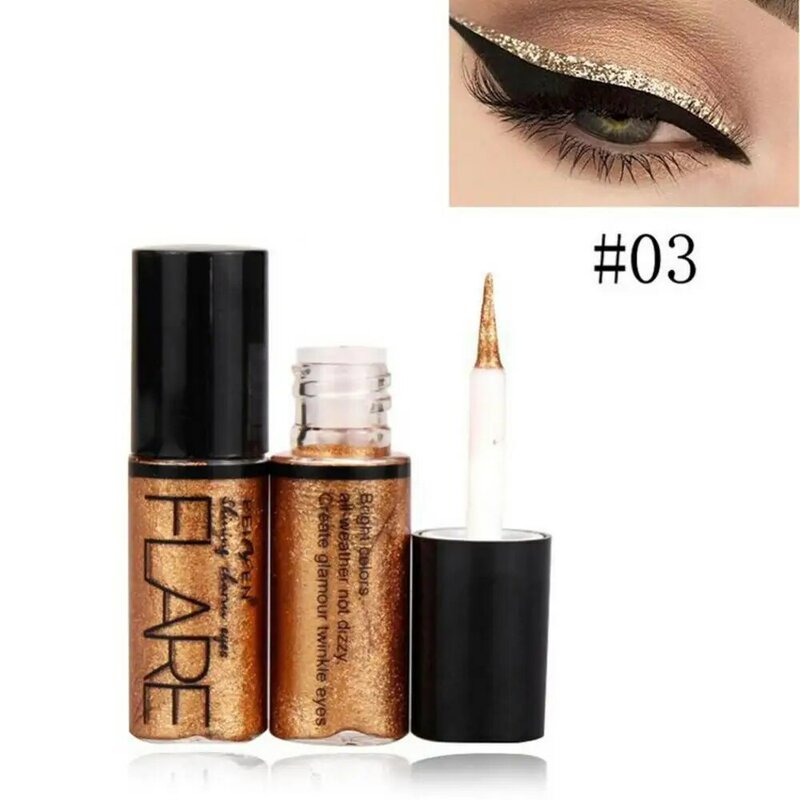 Waterproof Liquid Eyeliner Eye Makeup Sweat-proof Glitter 3.5g Sequins Shimmer