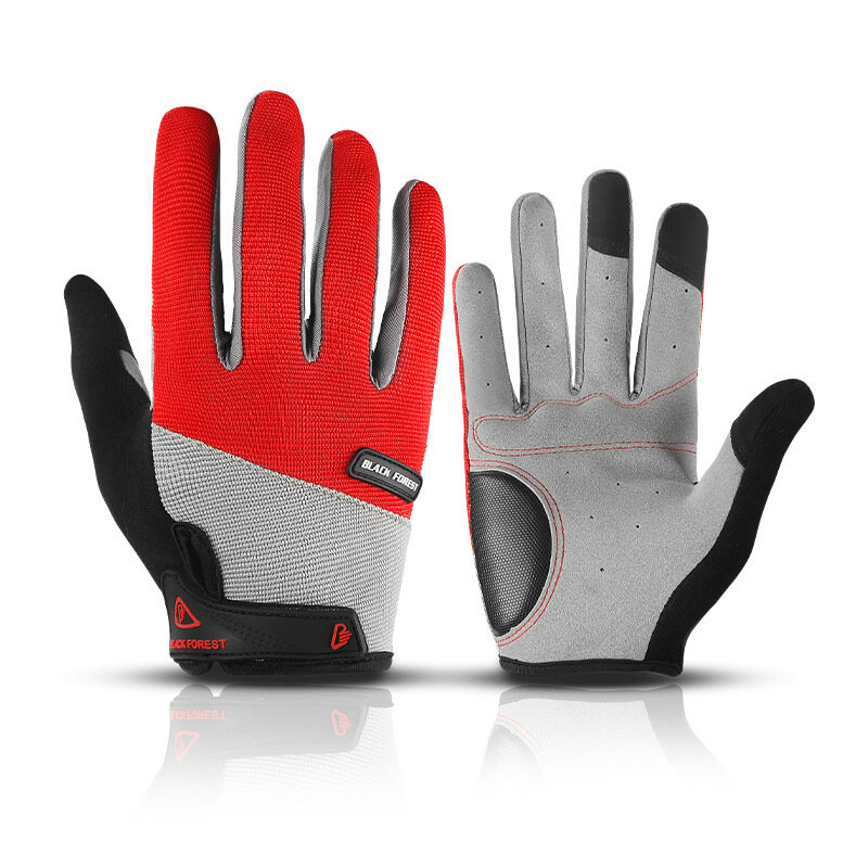 Gants de sport pour moto en plein air pour hommes, pour faire de l'alpinisme, du Fitness, pour tous les doigts, pour écran tactile