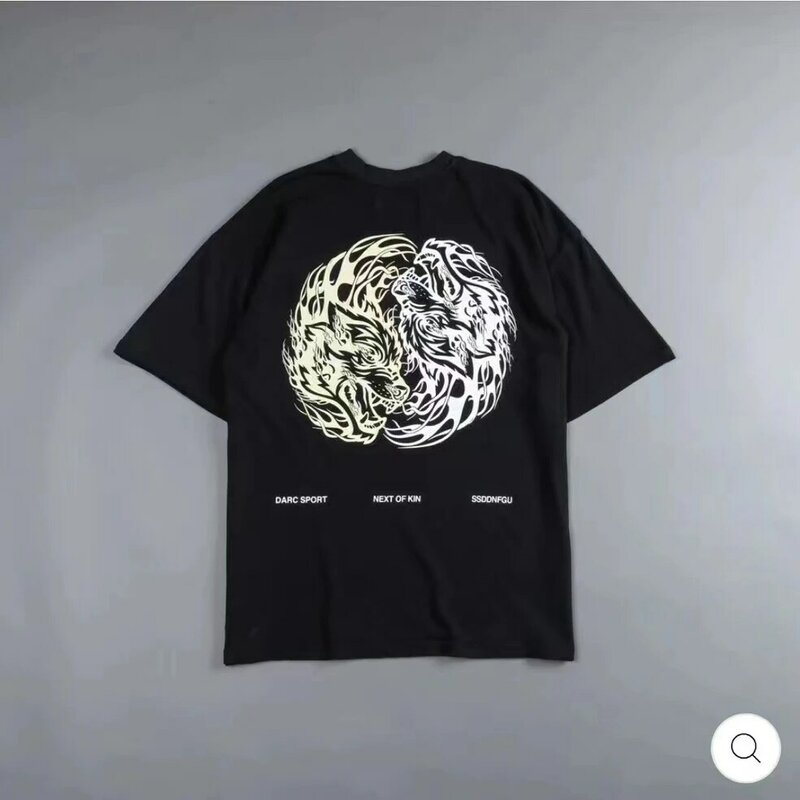 Zhcth Store-Camiseta deportiva DARC para hombre y mujer, camisa de DARCSPORT con impresión Digital de inyección de tinta en blanco, de alta calidad