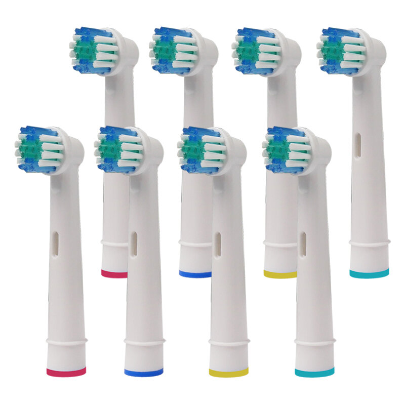 8Pcs Ersatz Elektrische Zahnbürste Köpfe für Braun vitalität pinsel köpfe düsen für zahn pinsel Empfindliche Sauber