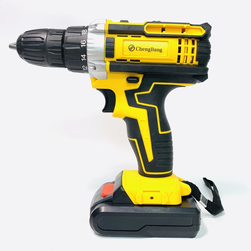 Cordless Drill Set Rechargeable Lithium Electric Hand Drill Set Pistol Drill Set Power Tools Screwdriver Engraver Professional