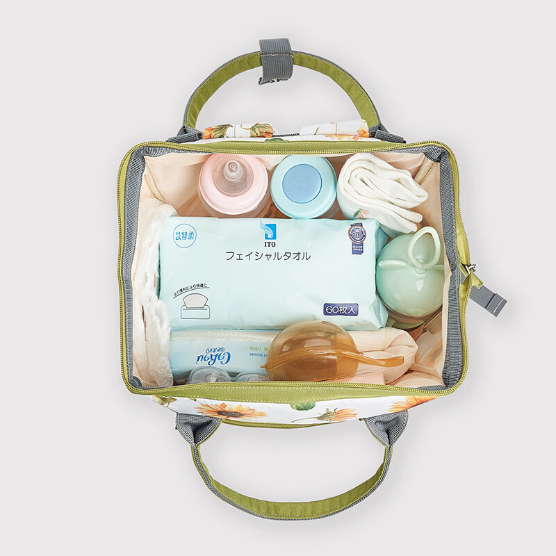 Многофункциональная сумка для подгузников, вместительная сумка для подгузников, органайзер с подставкой для пеленок, женская сумка, сумка для детской коляски