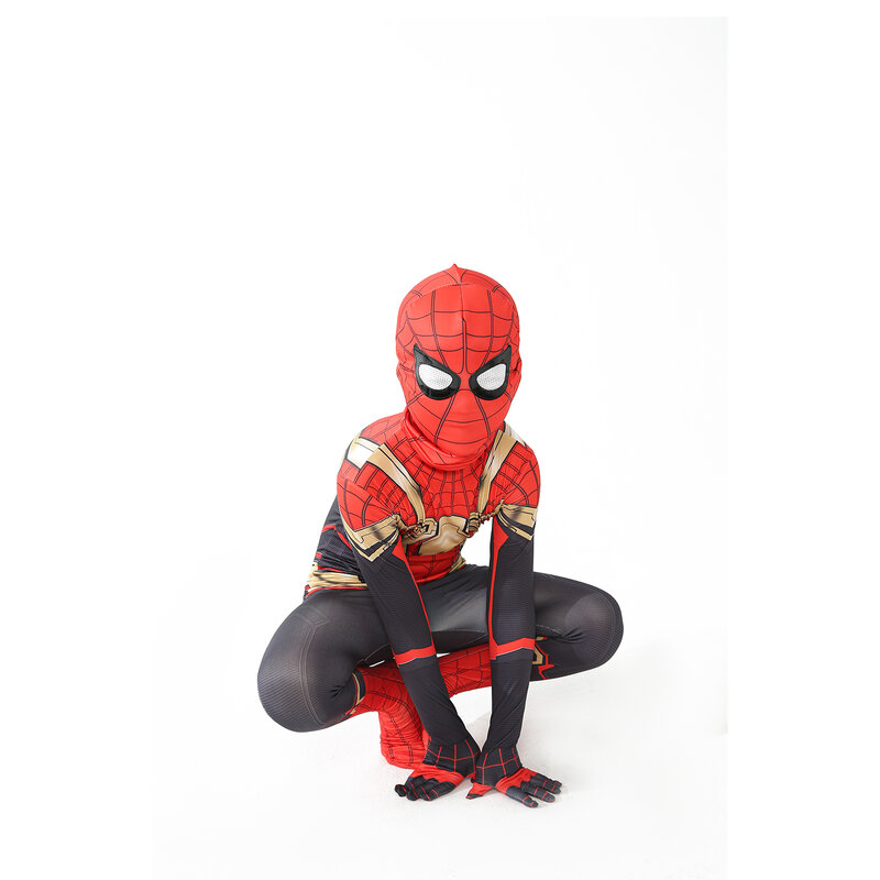 11 kinder Stil Superhero Spiderman/Schwarz Panther/Venom Halloween Party Weihnachten Cosplay Spiderman Kostüm Kinder Geschenke