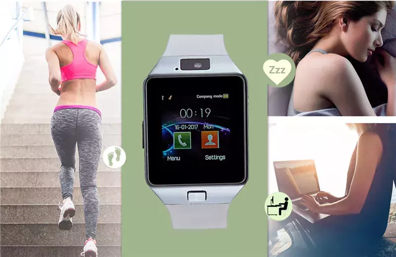 Digital Touchscreen Smart Uhr DZ09 Q18 Armband Kamera Bluetooth Armbanduhr Sim-karte Smartwatch Ios Android Handys Unterstützung