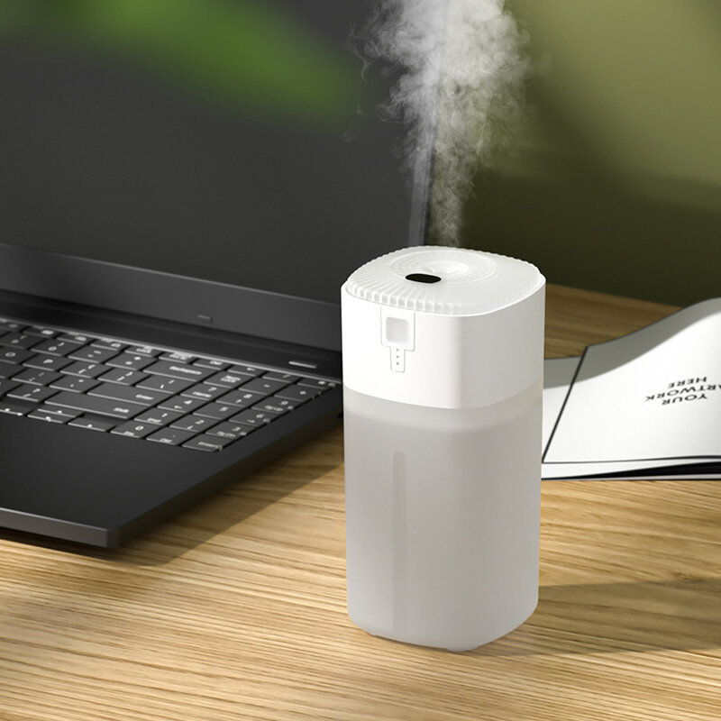 400ML powietrza nawilżacz USB-opłata w wysokości rozpylacz zapachów lampa kolorowa ultradźwiękowy generator chłodnej mgiełki Fogger dyfuzor olejków eterycznych dla domu