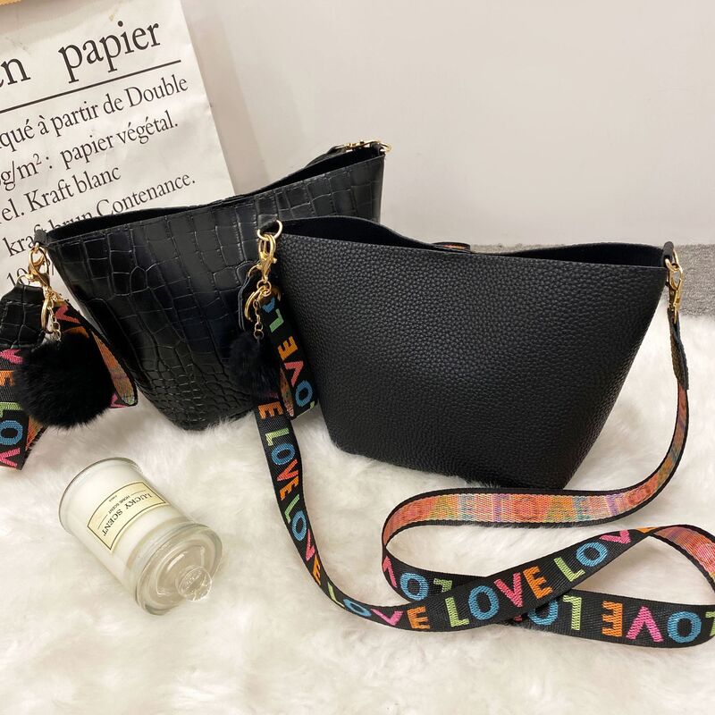 Mode Eenvoudige Schoudertas Casual Lychee Patroon Crossbody Tassen Voor Vrouwen Dames Designer Handtassen Dames Messenger Bags