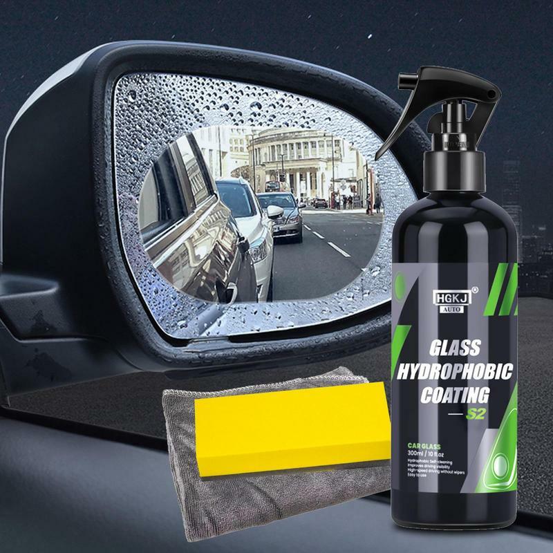 Auto Rain Agent szkło samochodowe wodoodporny środek zapobiegający zamgleniu powłoka samochodowa przeciwmgielna Spray do lusterka wstecznego i szyby przedniej zapobiega