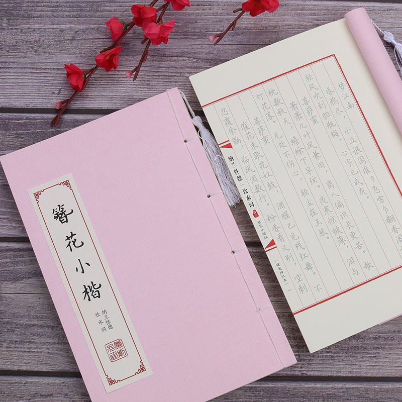 Cứng Bút Kim Cương Kinh Thư Pháp Thực Hành Nhỏ Chạy Thường Xuyên Kịch Bản Thư Pháp Trung Quốc Copybook Bút Máy Copybook