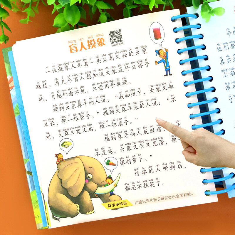 365 Malam Buku Cerita Dongeng Anak-anak Buku Gambar Cina Mandarin Pinyin Buku untuk Anak-anak Bayi Buku Cerita Sebelum Tidur