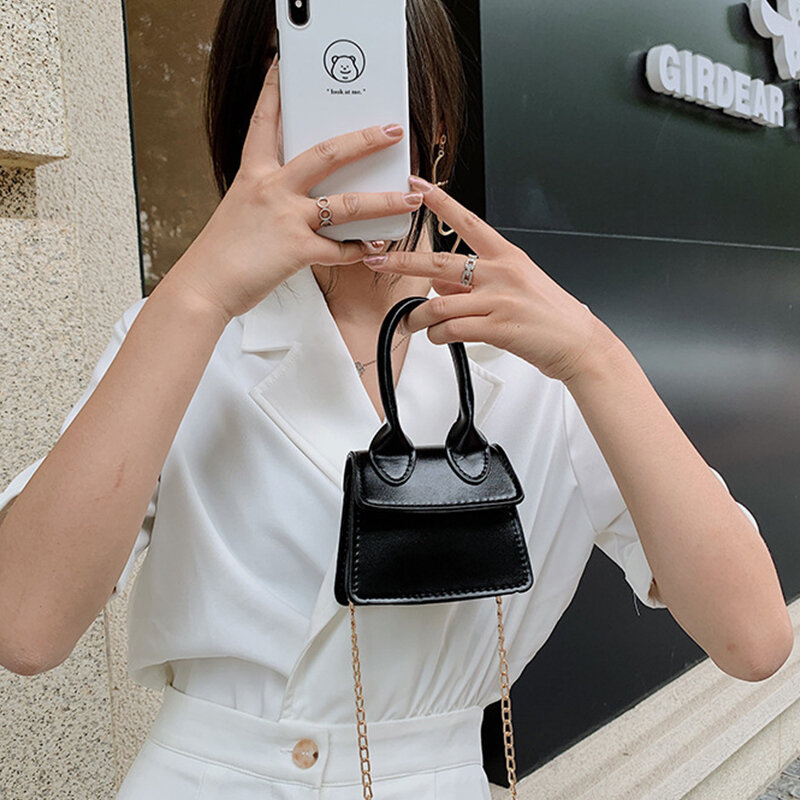 Mini bolsos de hombro pequeños para mujer, bolsos cruzados de estilo coreano Retro, de diseñador de marca, bolso cuadrado