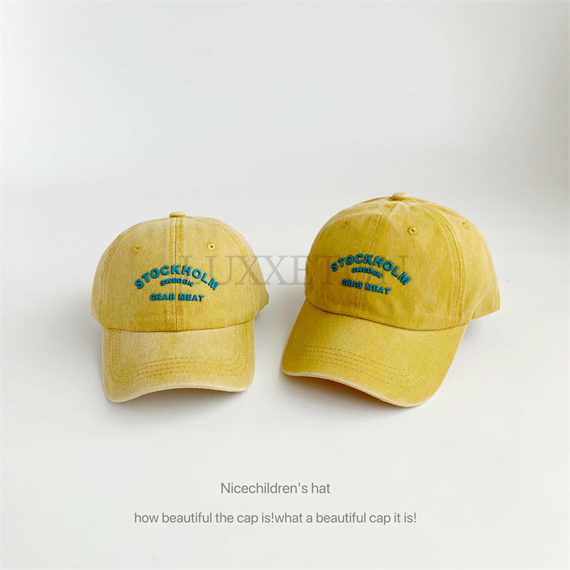 Cappello per bambini 2023 autunno nuovo viaggio berretto da Baseball per neonato lettere stampate multicolori cappello da ragazza berretto parasole per bambini