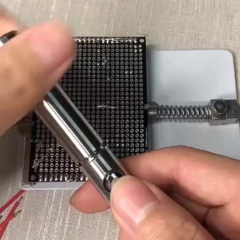 USB Portabel 5V 8W Kit Pena Besi Solder dengan Indikator Led Alat Besi Solder Perbaikan Mikroelektronik dengan Penutup Penyangga Besi