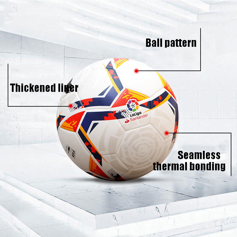 2022 профессиональный футбольный мяч, стандартный размер 5, мяч для тренировок на открытом воздухе, футбольных матчей, спортивных тренировок