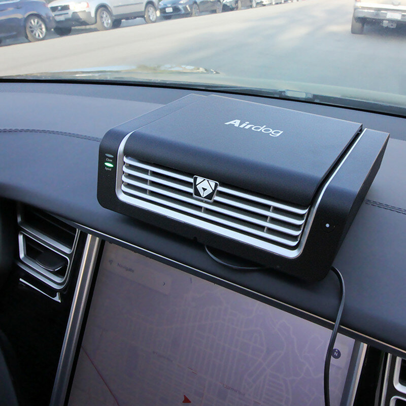 Airdog جديد TPA تكنولوجيا السجائر الدخان المحمولة الذكية قوية لتنقية الهواء سيارة مؤين للسيارة