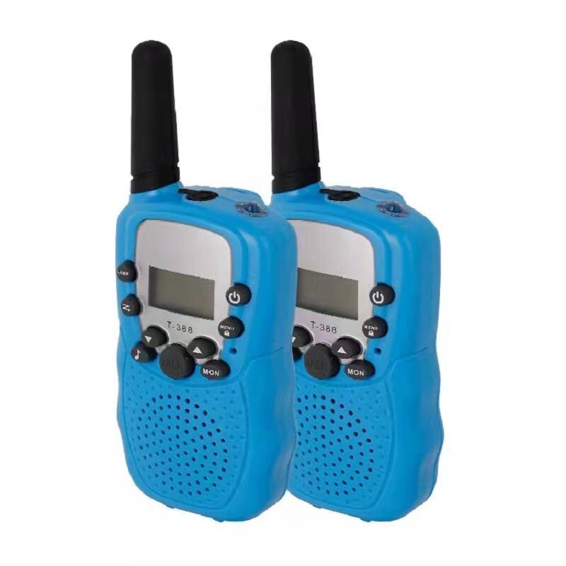 Walkie-talkies inalámbricos para niños, de canal de T-388 walkie-talkie, radio de 2022,1 MHz, control remoto, 446 pares