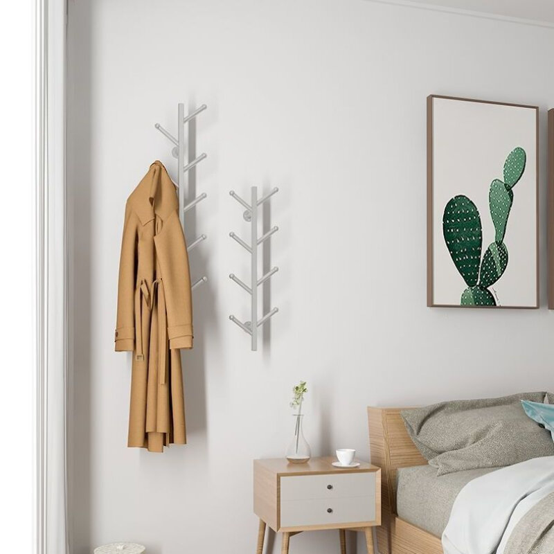 Nordic metalowy wieszak na ubrania ściany wiszące salon meble do sypialni ganek haki kreatywna dekoracja domu wieszak na kurtki przechowywanie