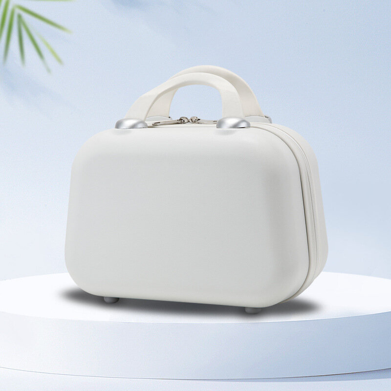 Mini equipaje de mano pequeño para viaje, Maleta de maquillaje de 13 pulgadas, novedad de 2022