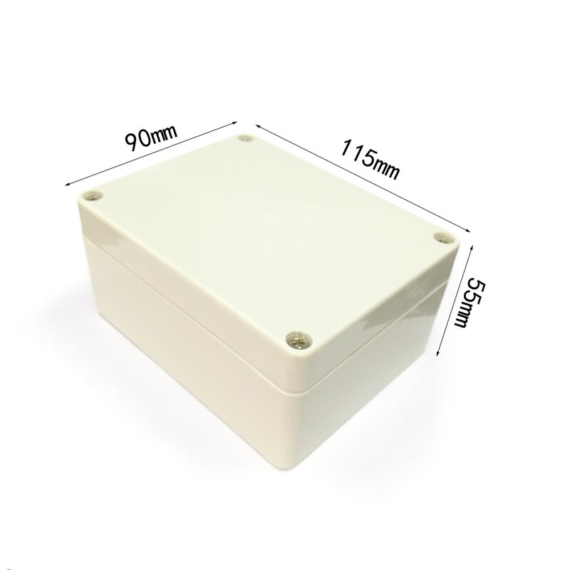 Caja de plástico impermeable para proyectos, caja para instrumentos, 115x90x55mm(L * W * H), bricolaje, nuevo