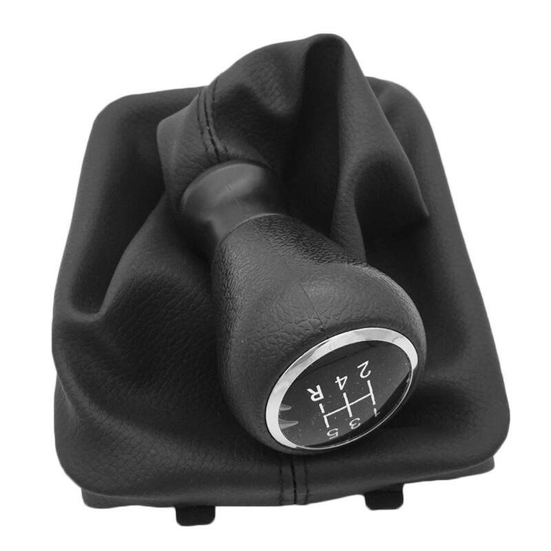 5 gałka skrzyni biegów dźwignia zmiany biegów Stick osłona buta dla Peugeot 206 Детали интерьера